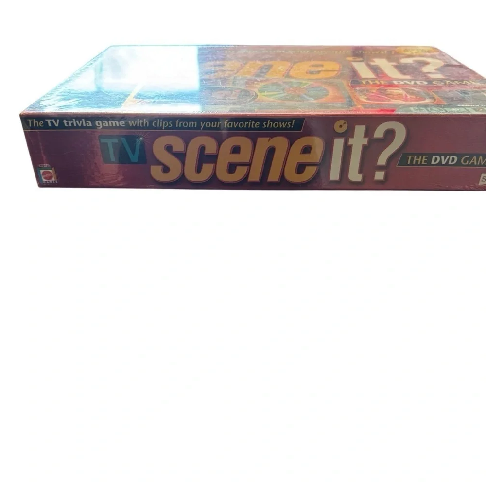 TV Scene It? DVD Trivia Game Sealed Family Party Game 200+ Clips 1200 Questions